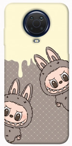 Чохол Labubu twins для Nokia G20