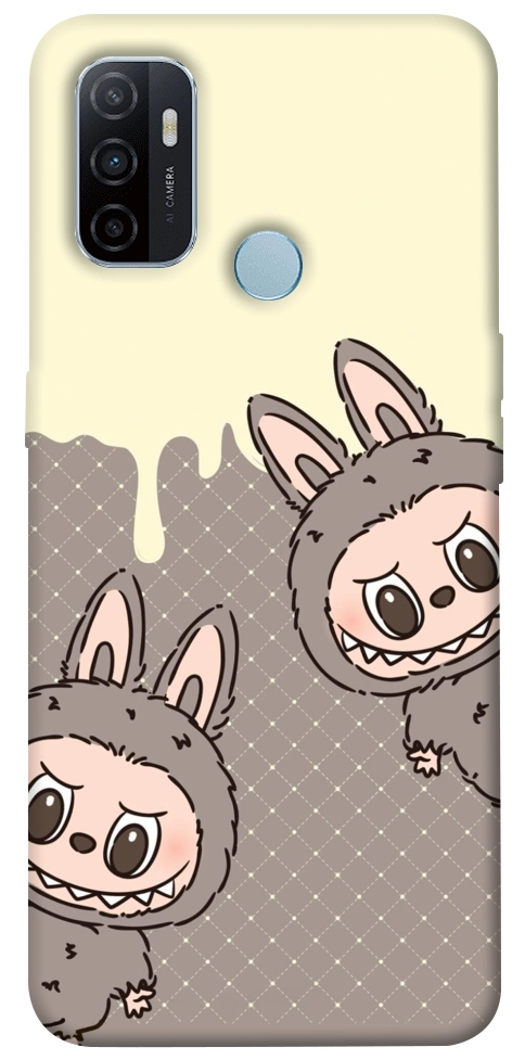 Чехол Labubu twins для Oppo A32