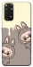 Чохол Labubu twins для Xiaomi Redmi Note 11 (Global)