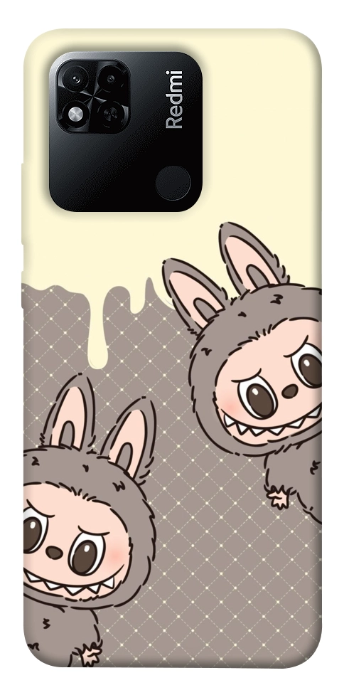 Чехол Labubu twins для Xiaomi Redmi 10A
