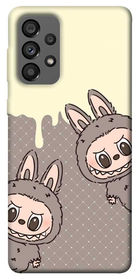 Чохол Labubu twins для Galaxy A73 5G