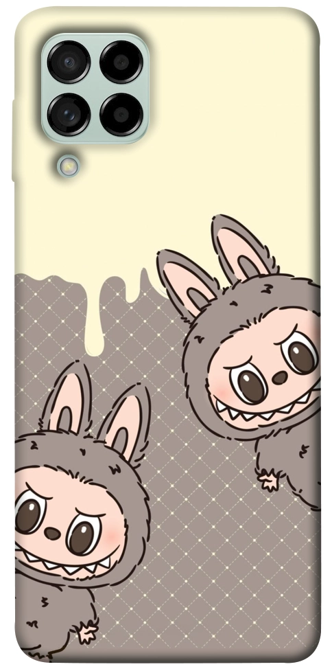 Чехол Labubu twins для Galaxy M53