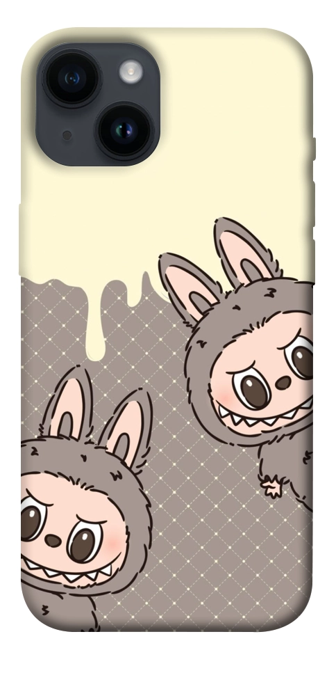 Чехол Labubu twins для iPhone 14