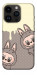 Чехол Labubu twins для iPhone 14 Pro