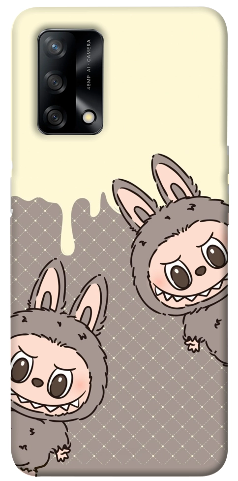 Чехол Labubu twins для Oppo F19