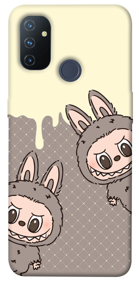 Чехол Labubu twins для OnePlus Nord N100