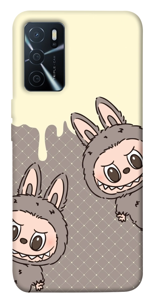 Чехол Labubu twins для Oppo A16