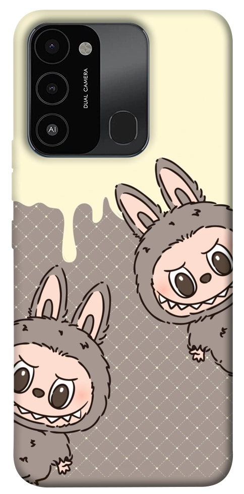 Чохол Labubu twins для TECNO Spark Go 2022 (KG5m)