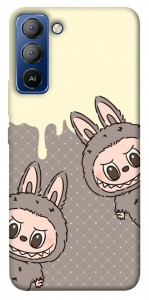 Чехол Labubu twins для TECNO Pop 5 Pro