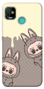 Чехол Labubu twins для TECNO Pop 5
