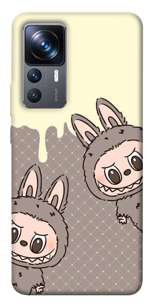 Чехол Labubu twins для Xiaomi 12T