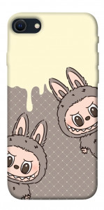 Чохол Labubu twins для iPhone SE (2022)