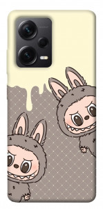 Чохол Labubu twins для Xiaomi Redmi Note 12 Pro+
