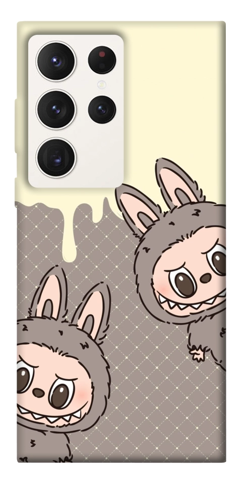 Чехол Labubu twins для Galaxy S23 Ultra