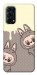 Чехол Labubu twins для Oppo Reno 5 4G