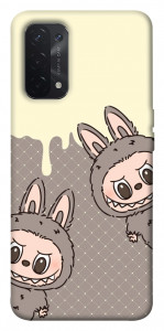 Чохол Labubu twins для Oppo A54 5G