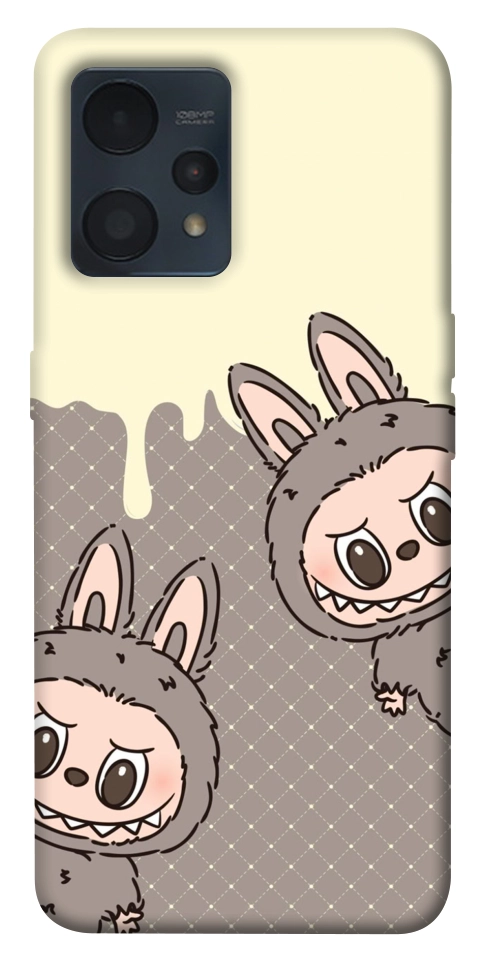 Чохол Labubu twins для Realme 9 Pro+