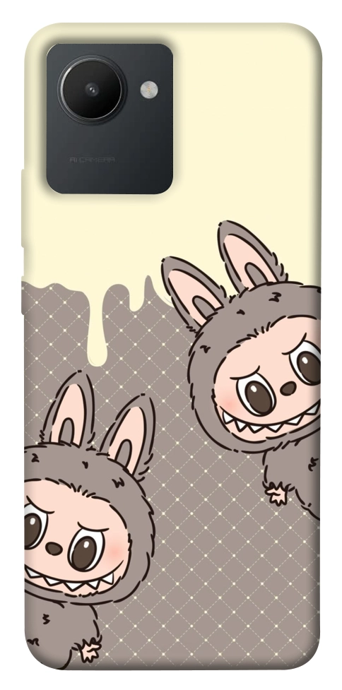 Чохол Labubu twins для Realme C30