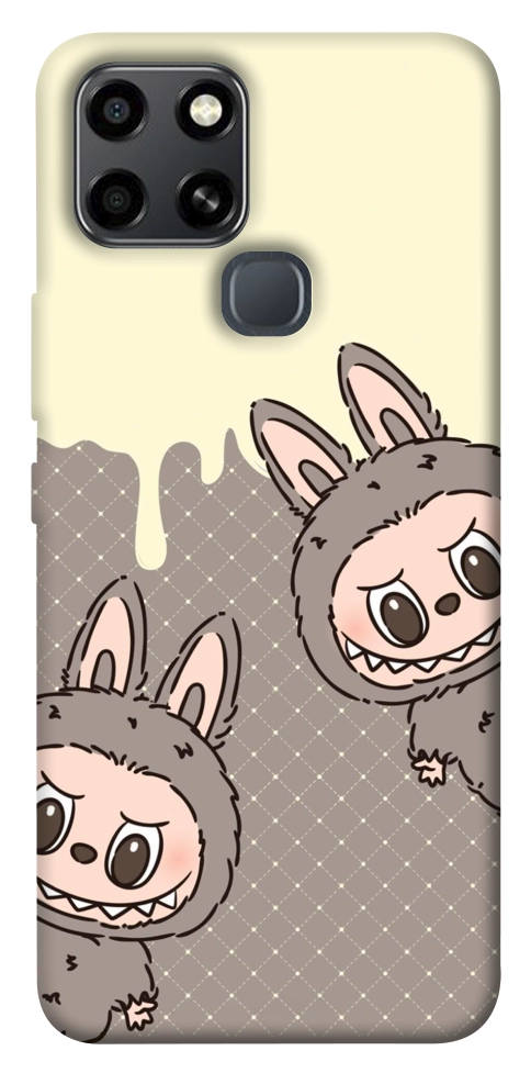 Чохол Labubu twins для Infinix Smart 6