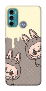 Чехол Labubu twins для Motorola Moto G60