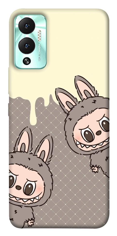 Чохол Labubu twins для Infinix Hot 12 Play