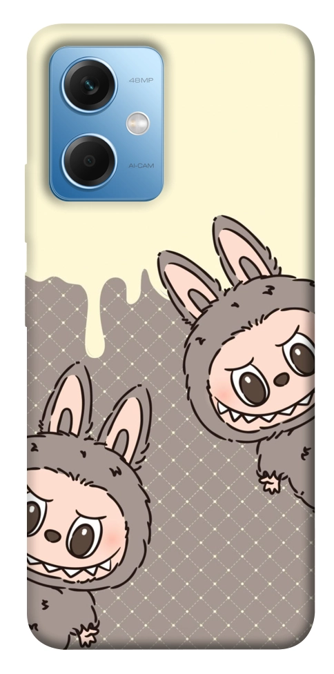 Чохол Labubu twins для Xiaomi Poco X5