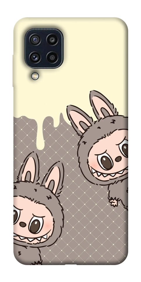 Чехол Labubu twins для Galaxy M32