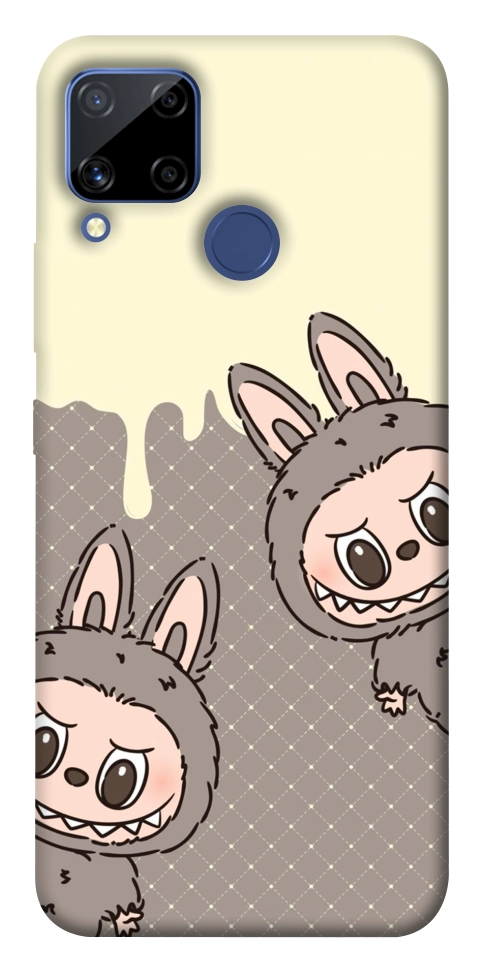 Чехол Labubu twins для Realme C15
