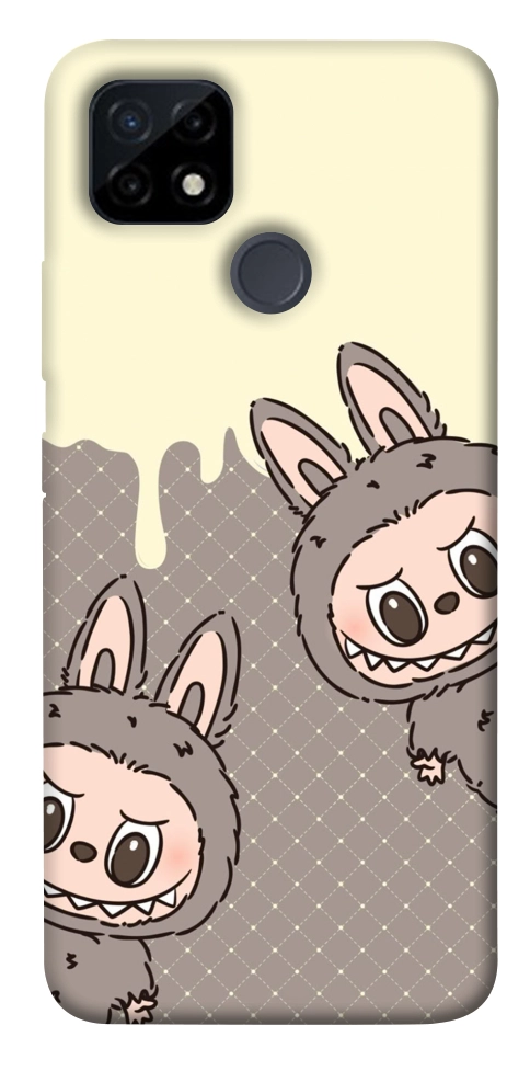 Чехол Labubu twins для Realme C12