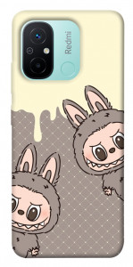 Чехол Labubu twins для Xiaomi Redmi 12C