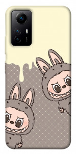 Чехол Labubu twins для Xiaomi Redmi Note 12S