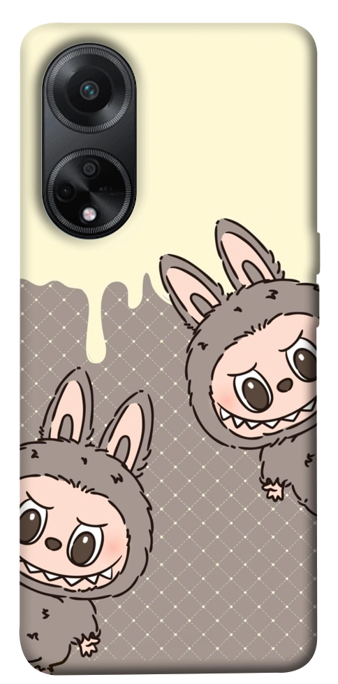 Чехол Labubu twins для Oppo A98