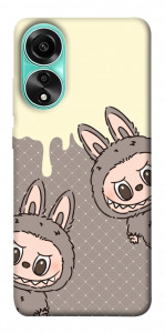 Чехол Labubu twins для Oppo A78 4G