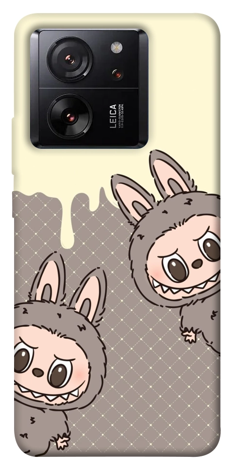 Чехол Labubu twins для Xiaomi 13T Pro