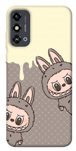 Чехол Labubu twins для ZTE Blade A53