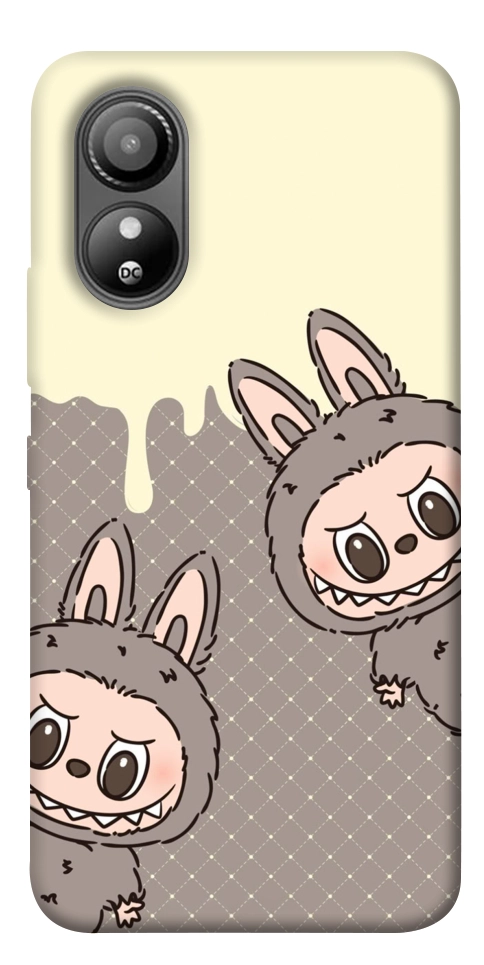 Чехол Labubu twins для ZTE Blade L220