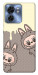 Чохол Labubu twins для Motorola Edge 40