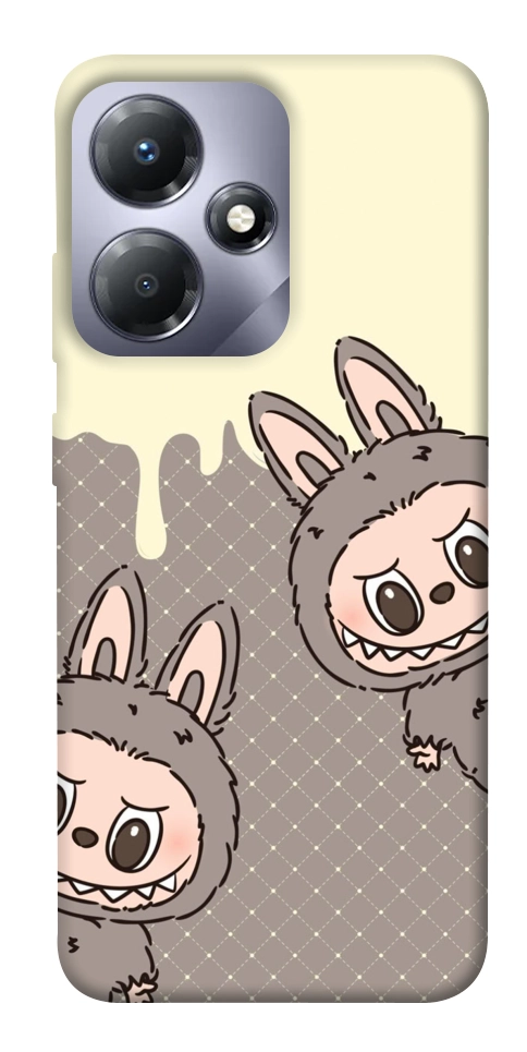 Чехол Labubu twins для Infinix Hot 30i