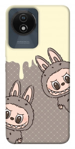 Чехол Labubu twins для Vivo Y02