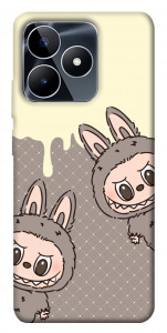 Чехол Labubu twins для Realme C53