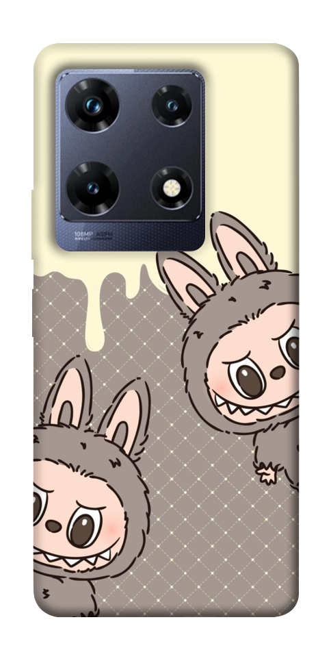 Чехол Labubu twins для Infinix Note 30 Pro NFC