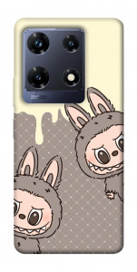 Чехол Labubu twins для Infinix Note 30 Pro NFC