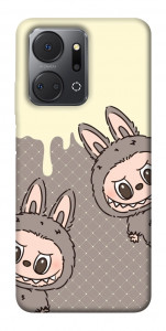 Чехол Labubu twins для Huawei Honor X7a