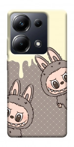 Чохол Labubu twins для Xiaomi Poco M6