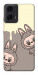 Чохол Labubu twins для Motorola Moto G04