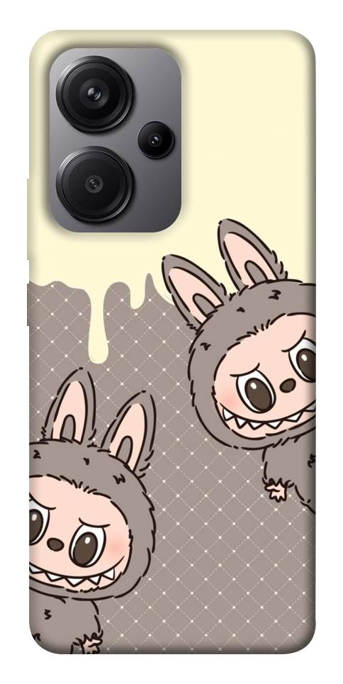 Чохол Labubu twins для Xiaomi Redmi Note 13 Pro+