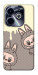 Чехол Labubu twins для Infinix Hot 40i