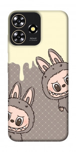 Чехол Labubu twins для ZTE Blade A73 4G