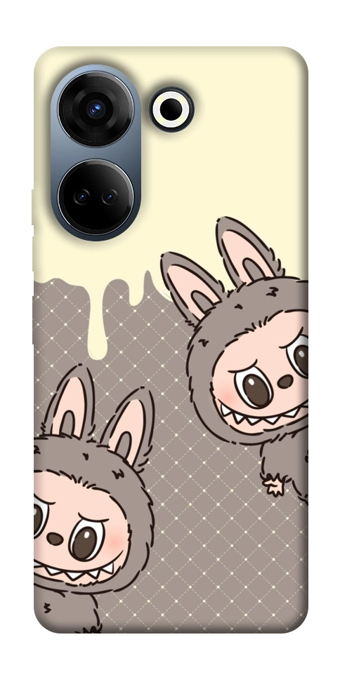 Чехол Labubu twins для TECNO Camon 20 Pro (CK7n)