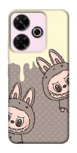 Чохол Labubu twins для Xiaomi Redmi 13 4G
